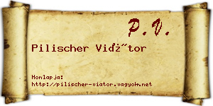 Pilischer Viátor névjegykártya